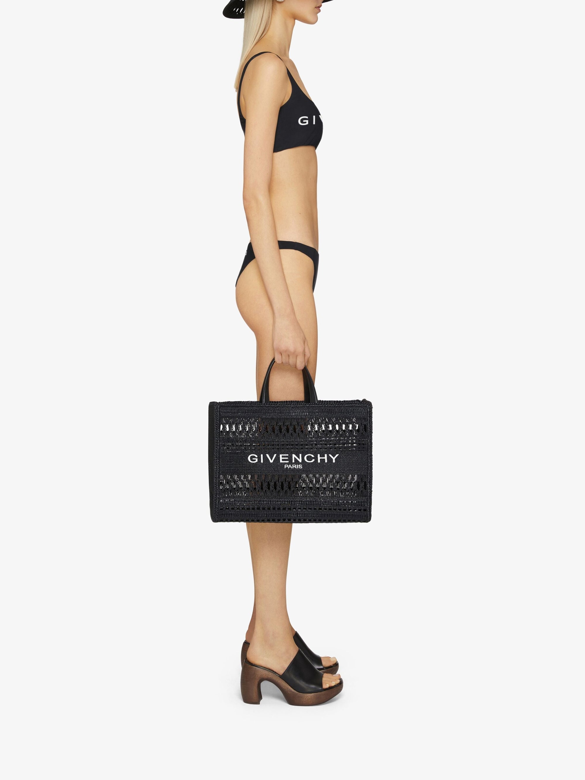 Haut de bikini Givenchy Archetype - Black & White