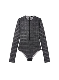 Body en dentelle - Black