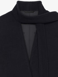COAT WITH SCARF