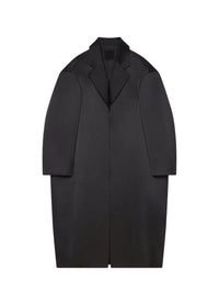 OVERSIZED COCCON COAT W/ SLEEVES