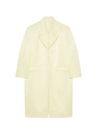 Manteau en satin de soie - Beurre