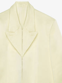 Manteau en satin de soie - Beurre