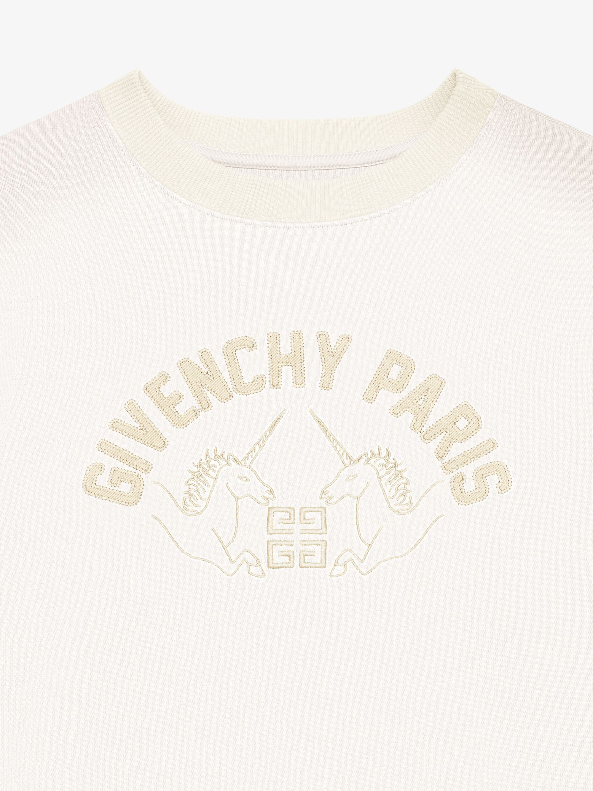 Givenchy Unicorn Sweatshirt - Ivory
