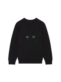 Sweat-shirt Slim en molleton - Black