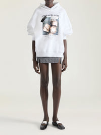 Sweat à capuche - White