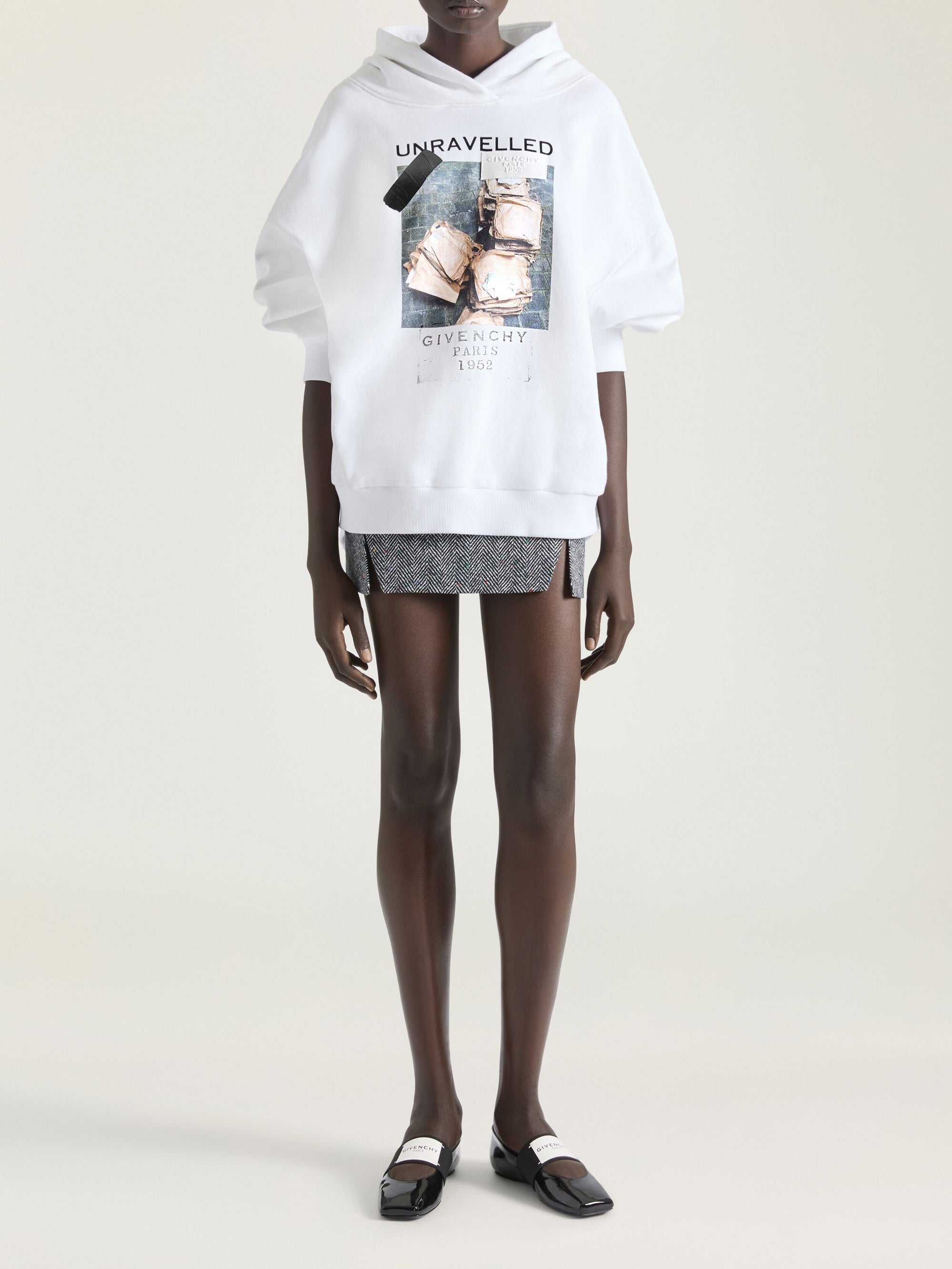 Sweat à capuche - White