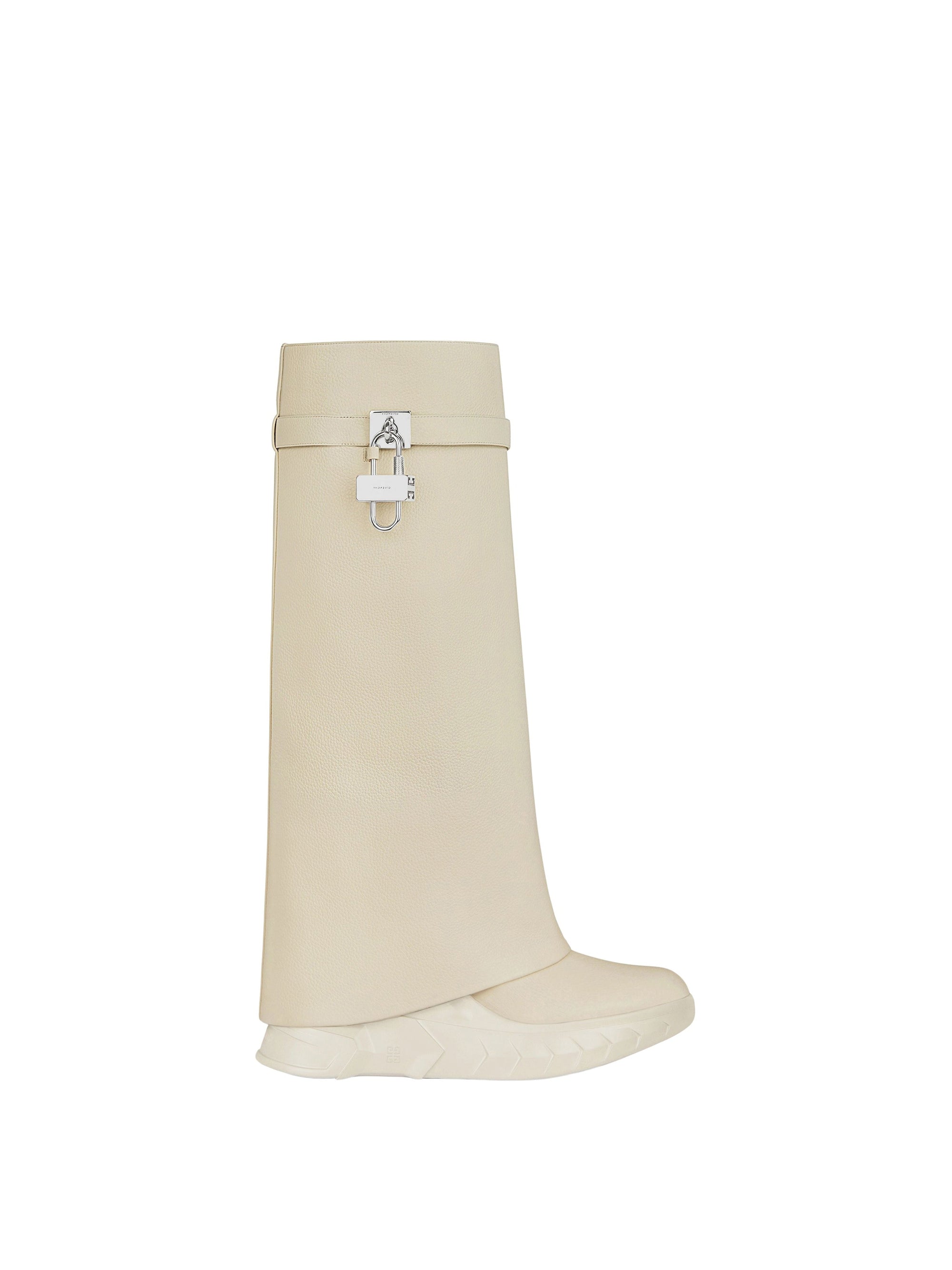 SHARK LOCK HIGH BOOTS BIKER LOW WEDGE