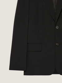 TOP STITCH PEAK LAPEL JACKET