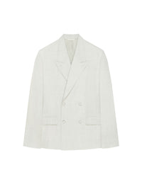 PEAK LAPEL DOUBLE BREASTED JACKET