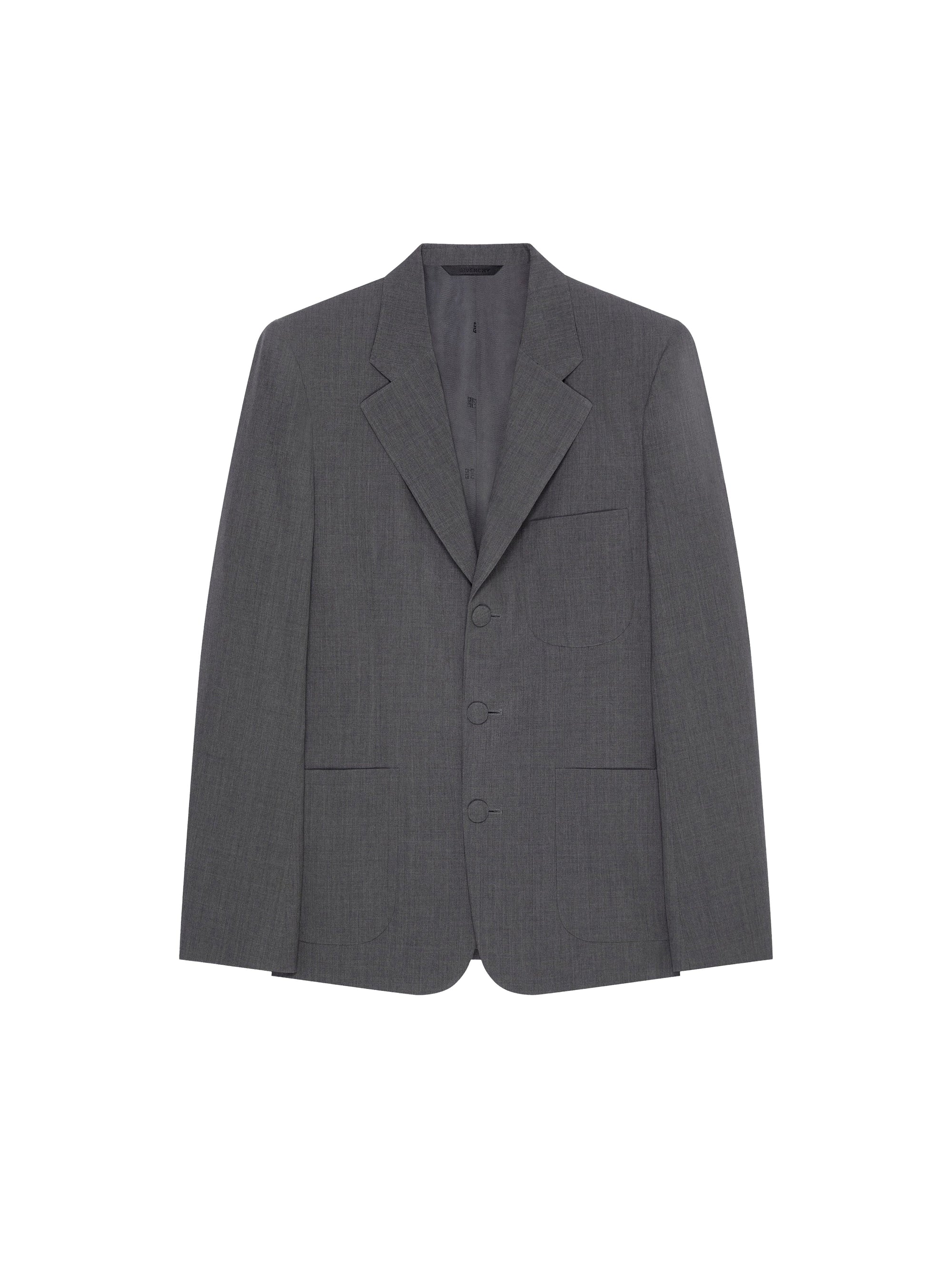 Wool jacket – Medium Grey
