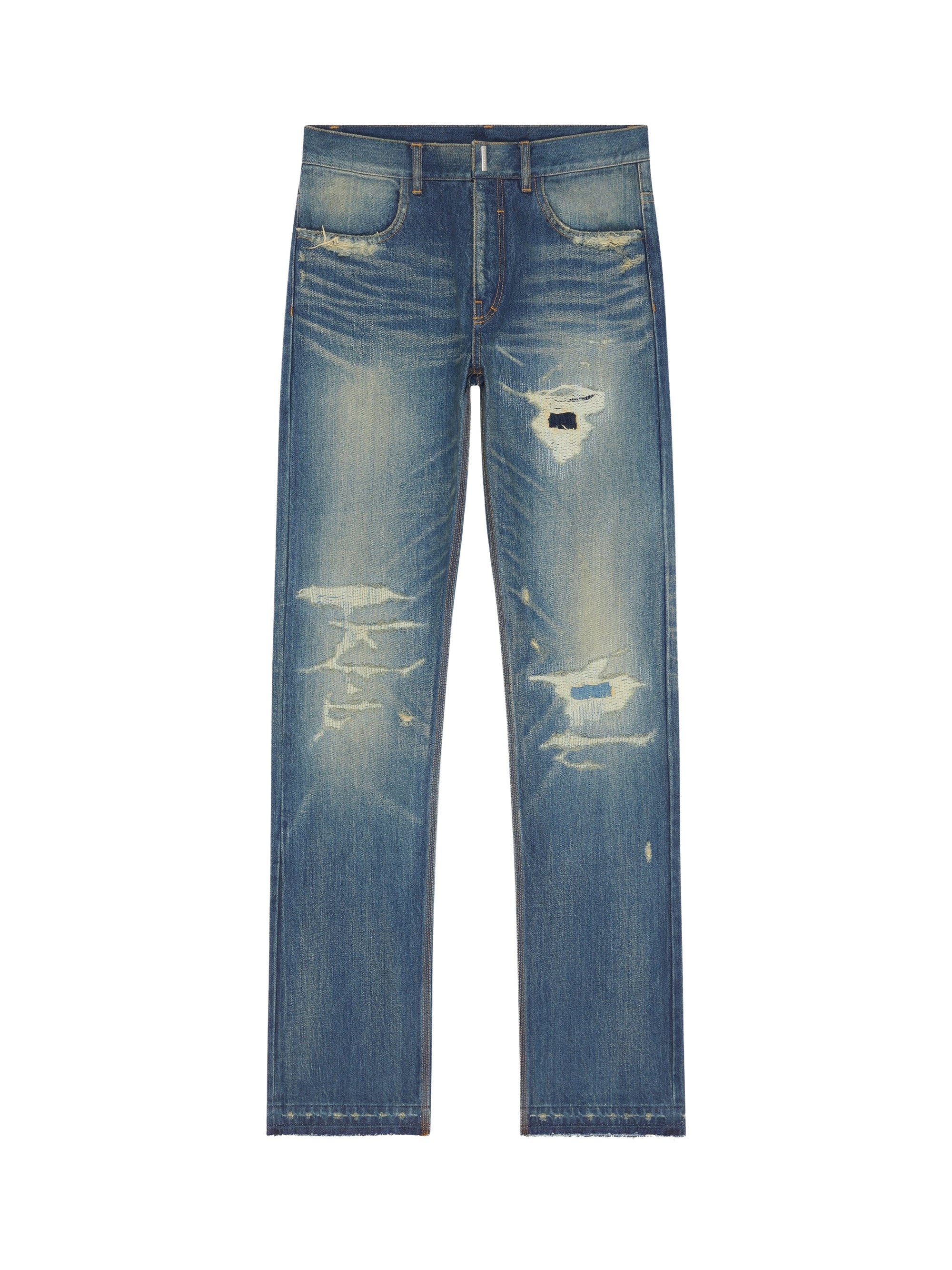 STRAIGHT FIT 5 POCKET TROUSERS