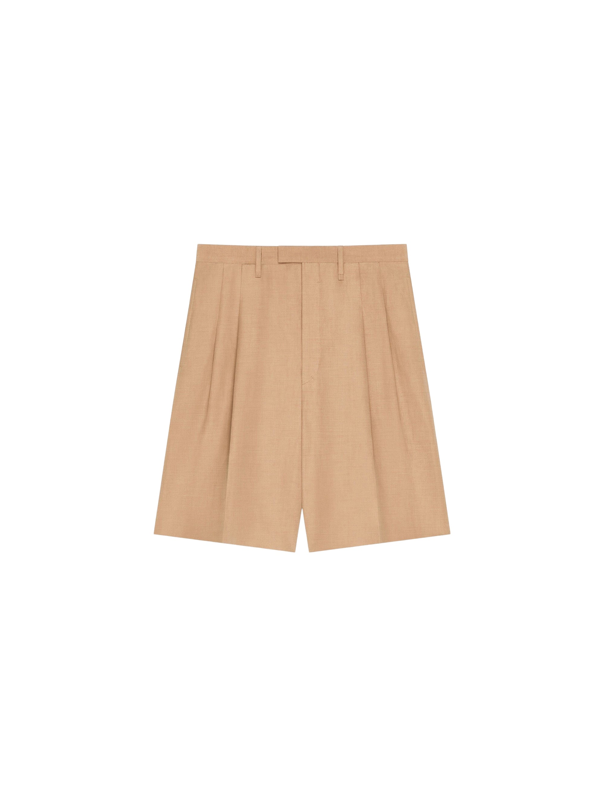 PLEATED FORMAL SHORT