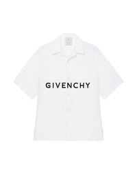 SS BOXY FIT SHIRT W/ HAWAIIAN COLLAR