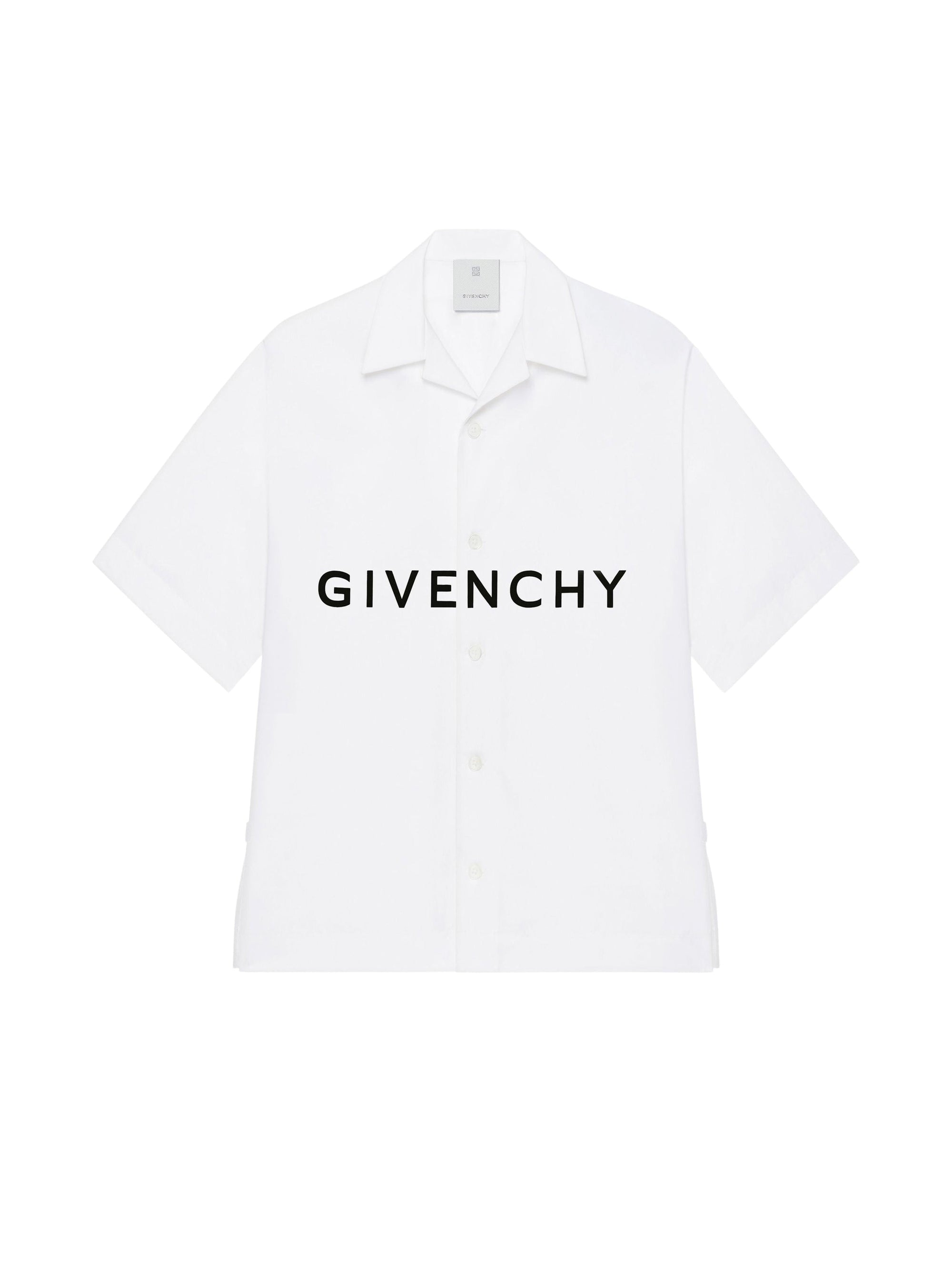 SS BOXY FIT SHIRT W/ HAWAIIAN COLLAR