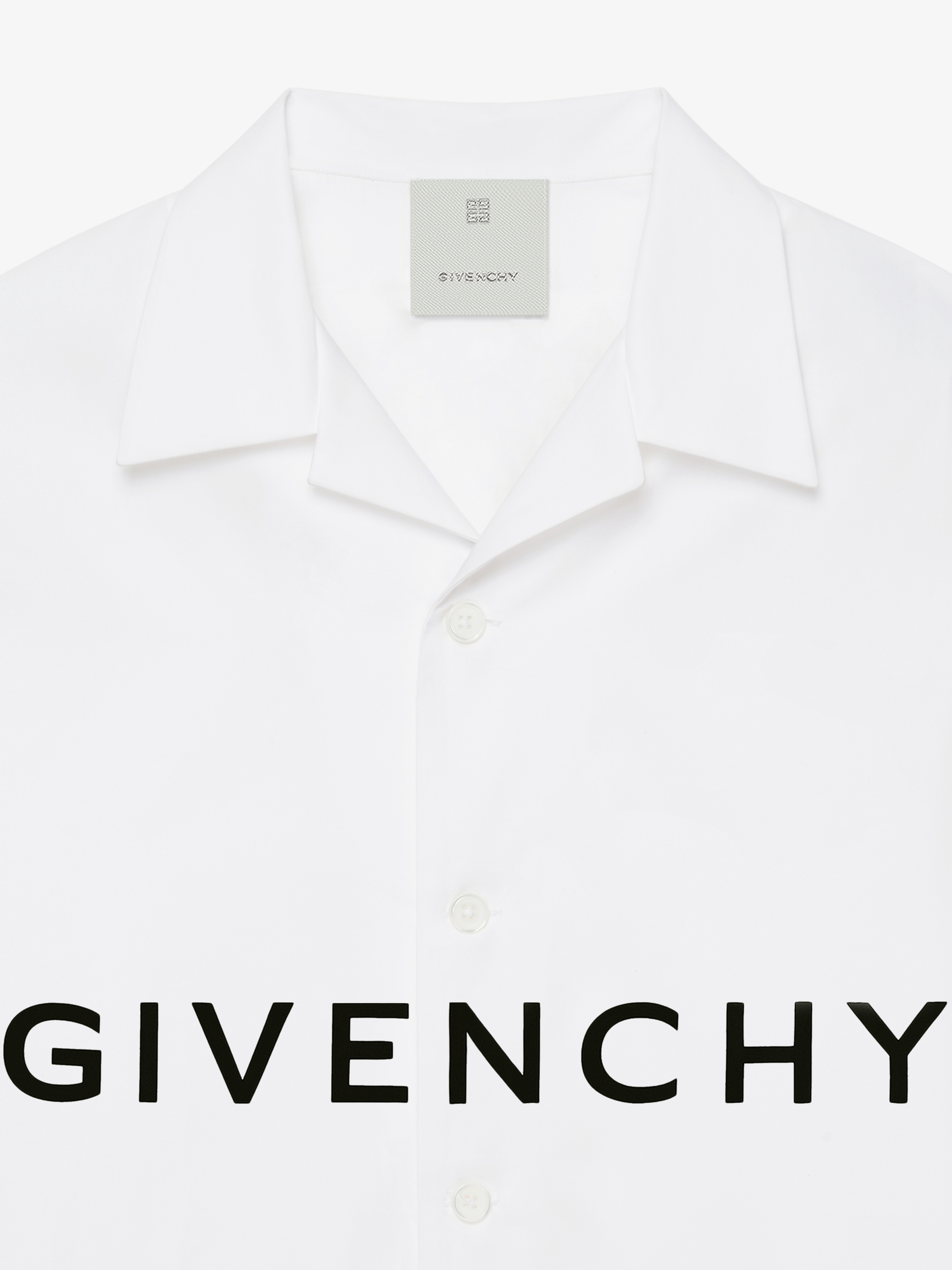 SS BOXY FIT SHIRT W/ HAWAIIAN COLLAR