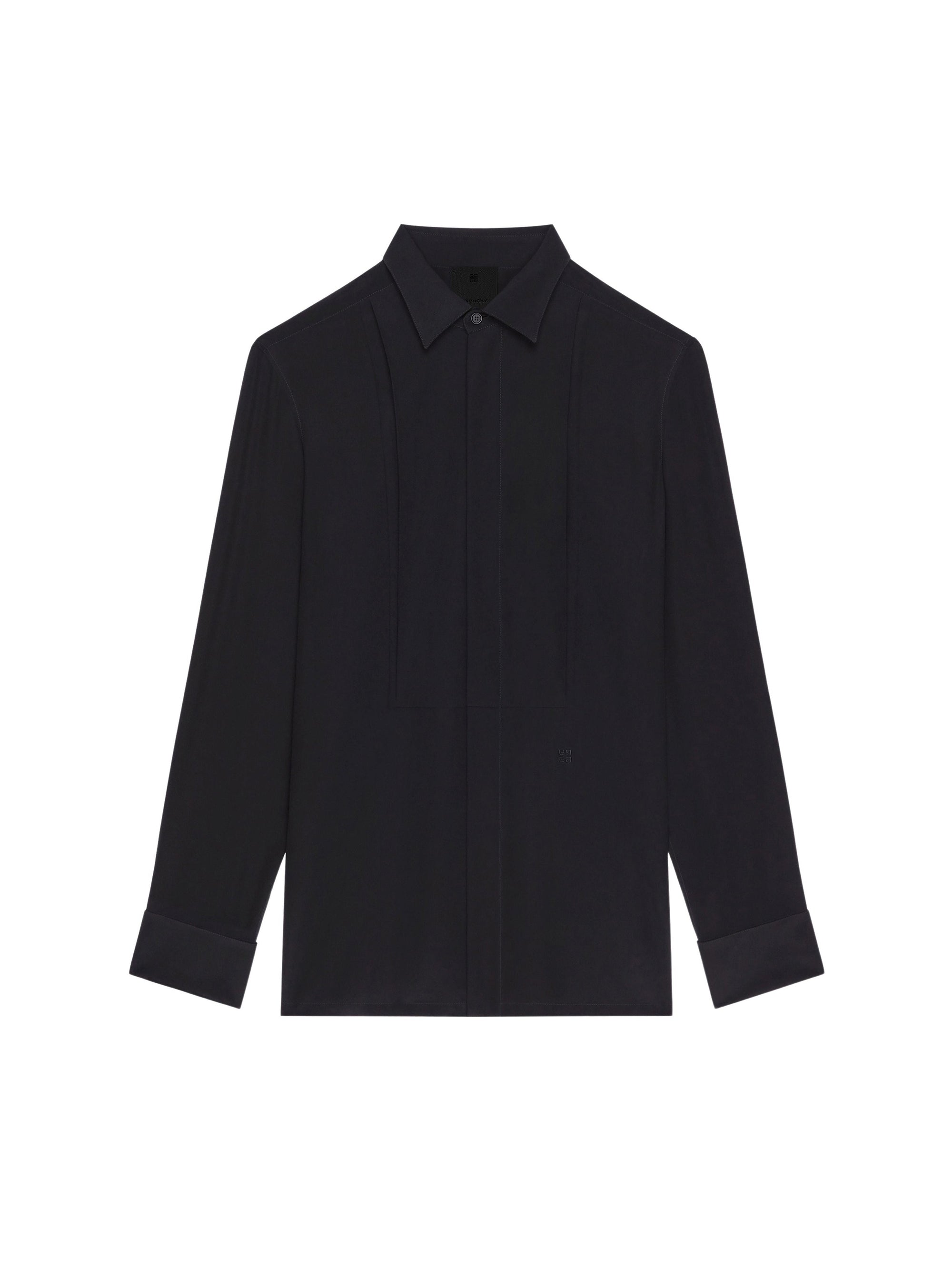 EVENING PLEATED PLASTRON TUXEDO SHIRT