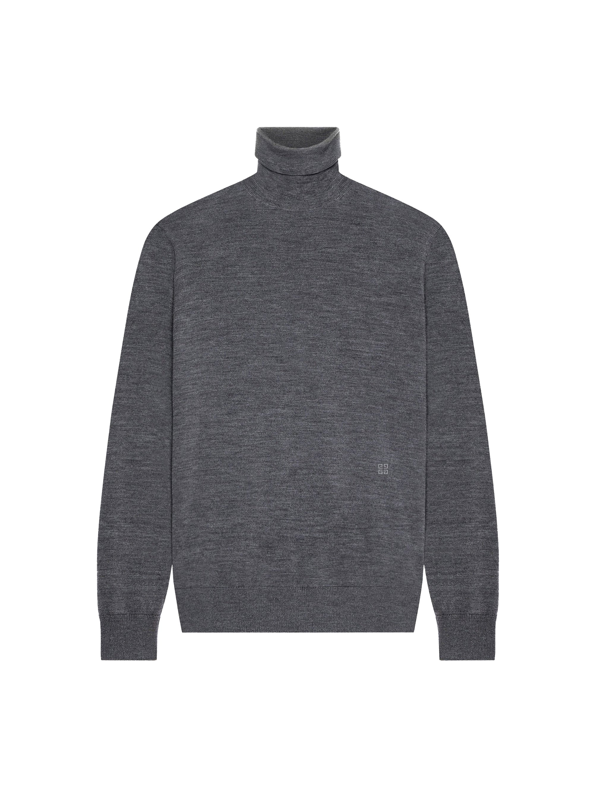4G EMBROIDERED TURTLE NECK