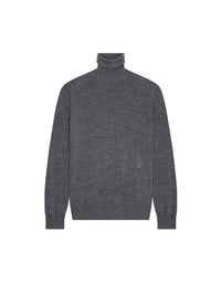 Pull à col roulé en laine et cachemire - Medium Grey