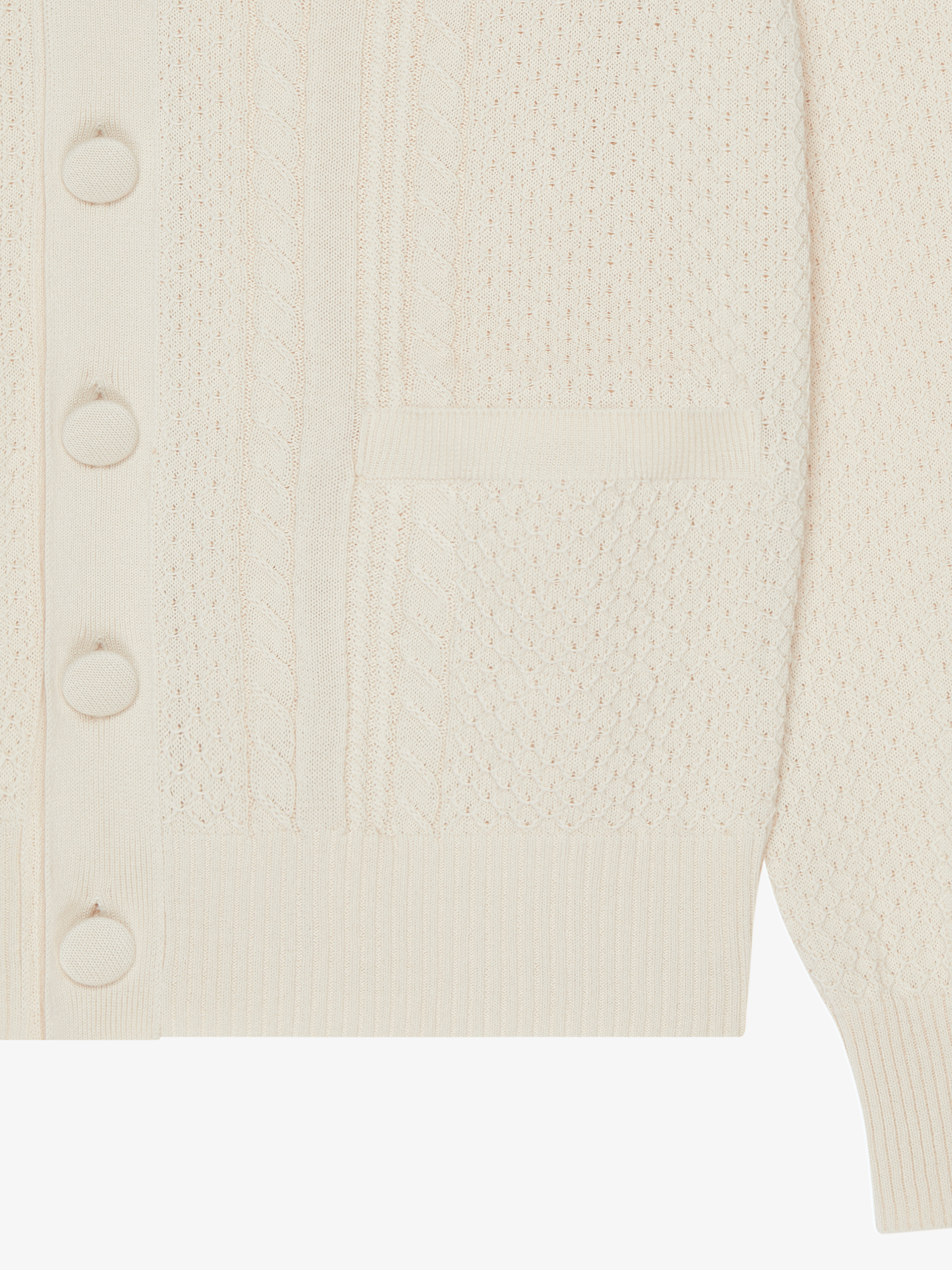 V-NECK CARDIGAN WITH POCKETS