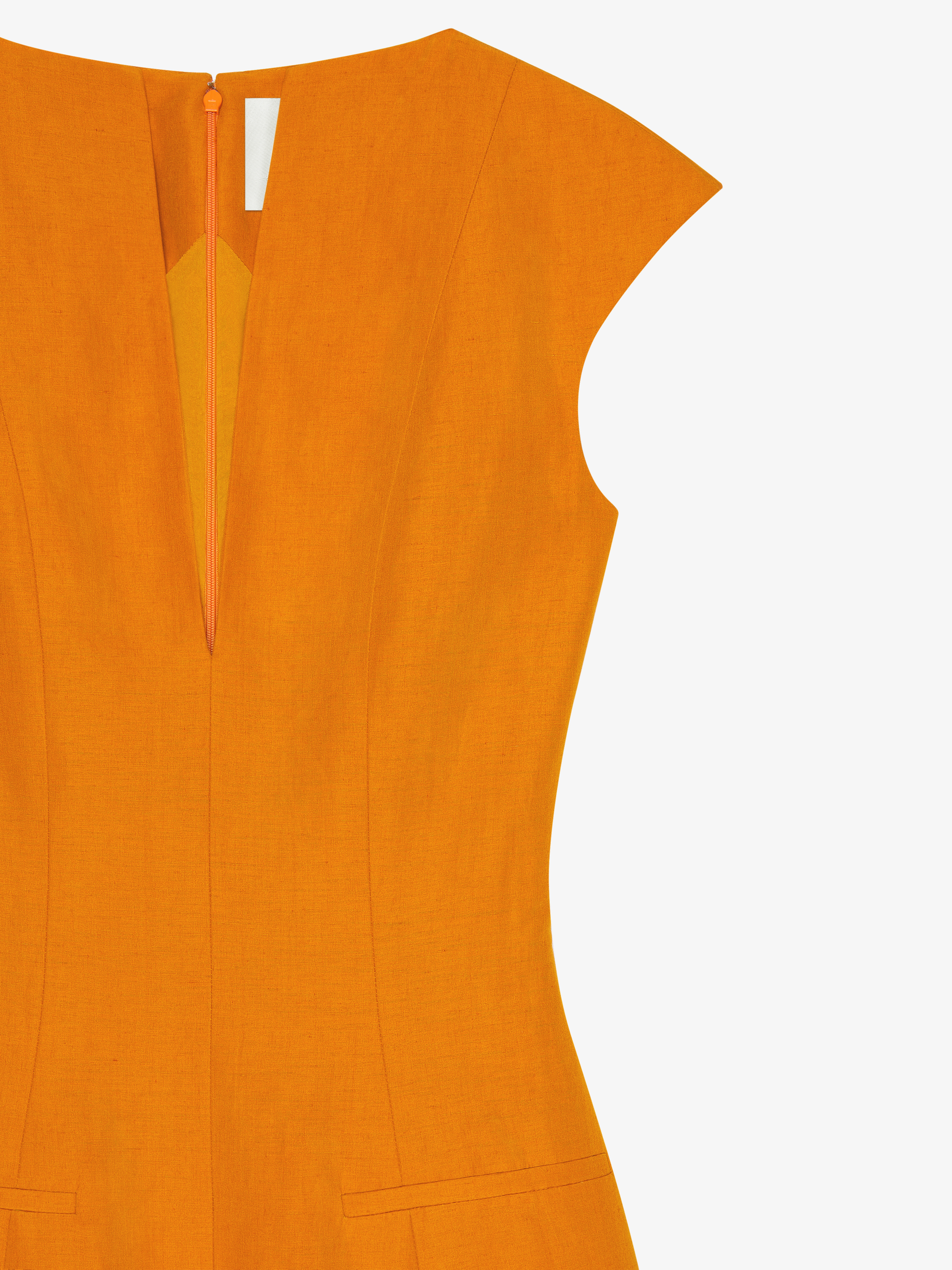 LOW NECKLINE DRESS