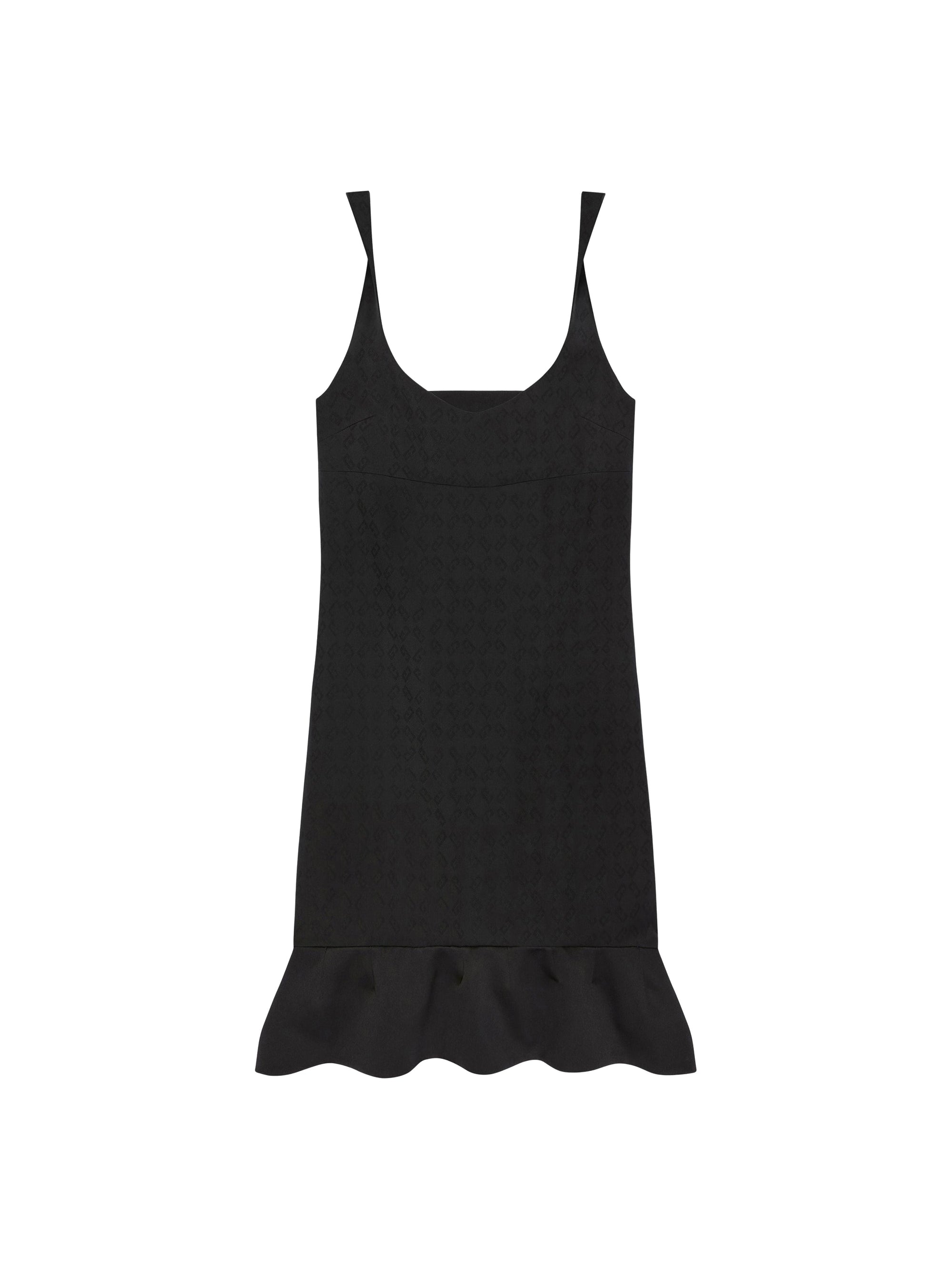 TWISTING STRAPS DRESS