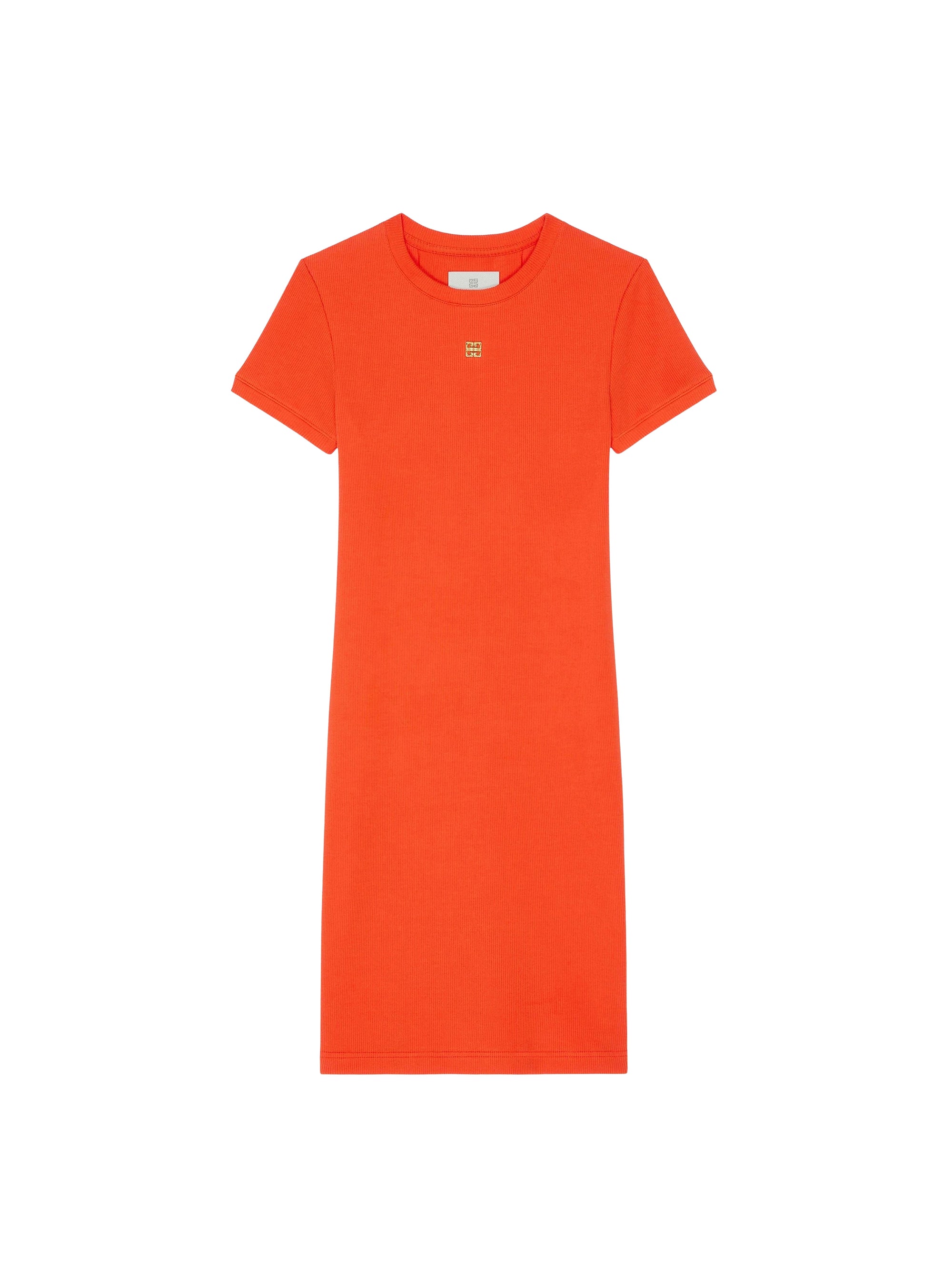 Robe à détail 4G Liquid - Orange