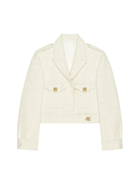 MILITARY CROPPED JACKET