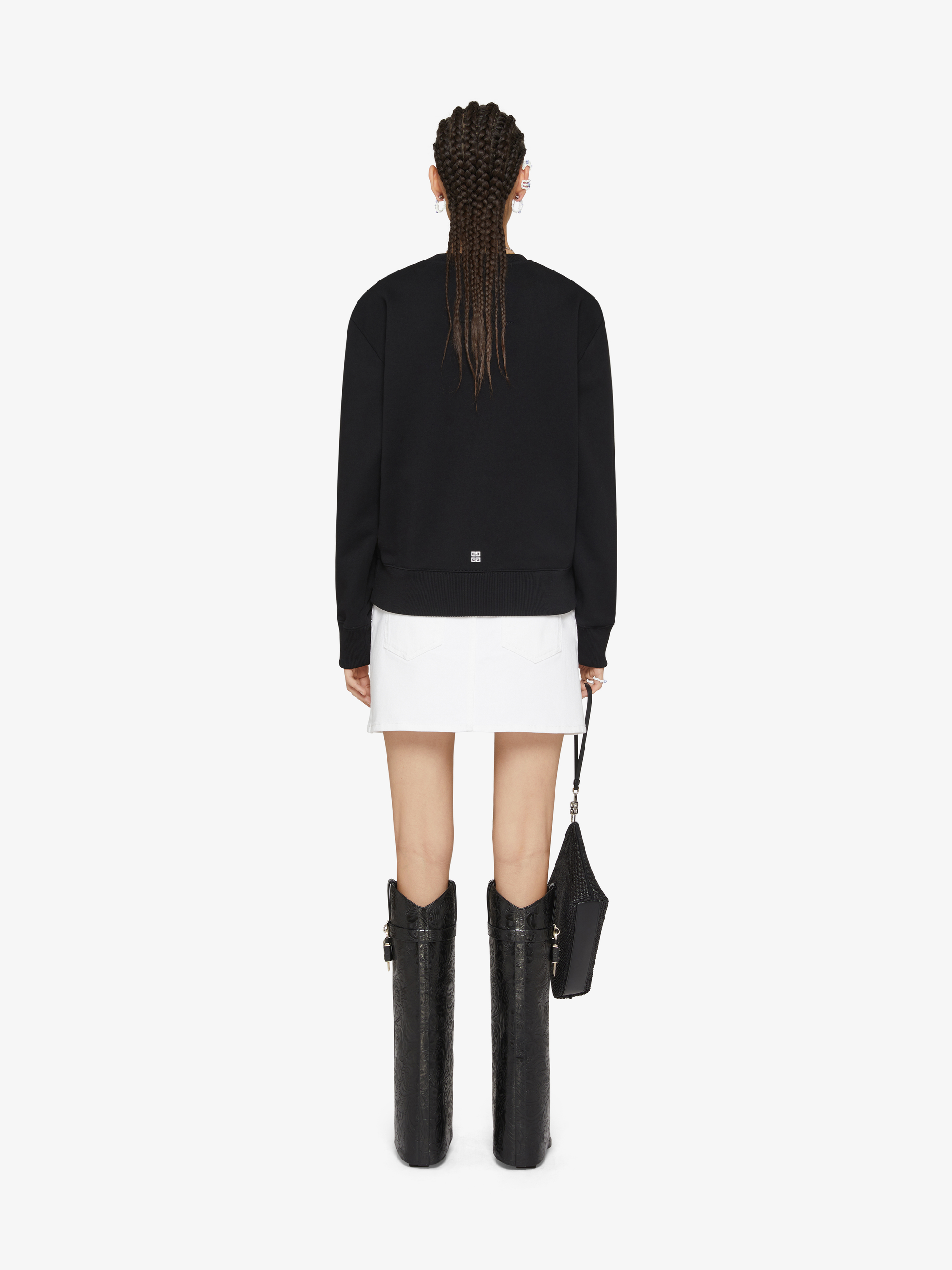 A LINE DENIM SKIRT