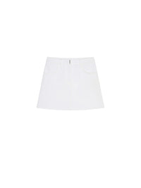 A LINE DENIM SKIRT