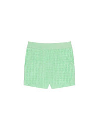 4G terry shorts - Aqua Green