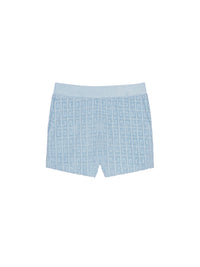 4G terry shorts - Sky Blue