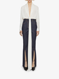 FRONT SPLIT BOOT CUT ASIAN FIT