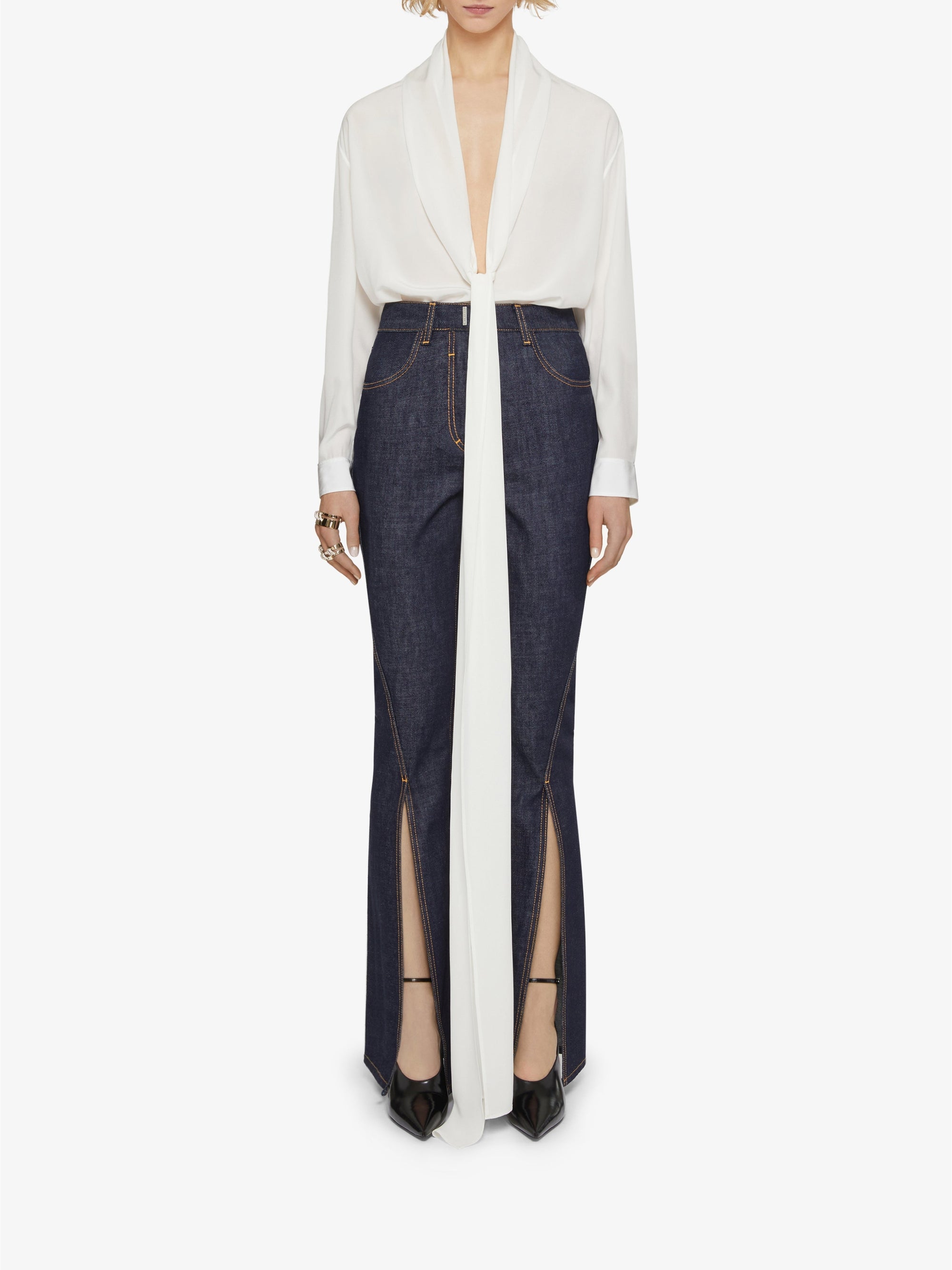 FRONT SPLIT BOOT CUT ASIAN FIT