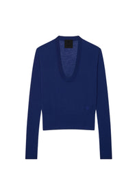 U-NECK LONG SLEEVES SWEATER