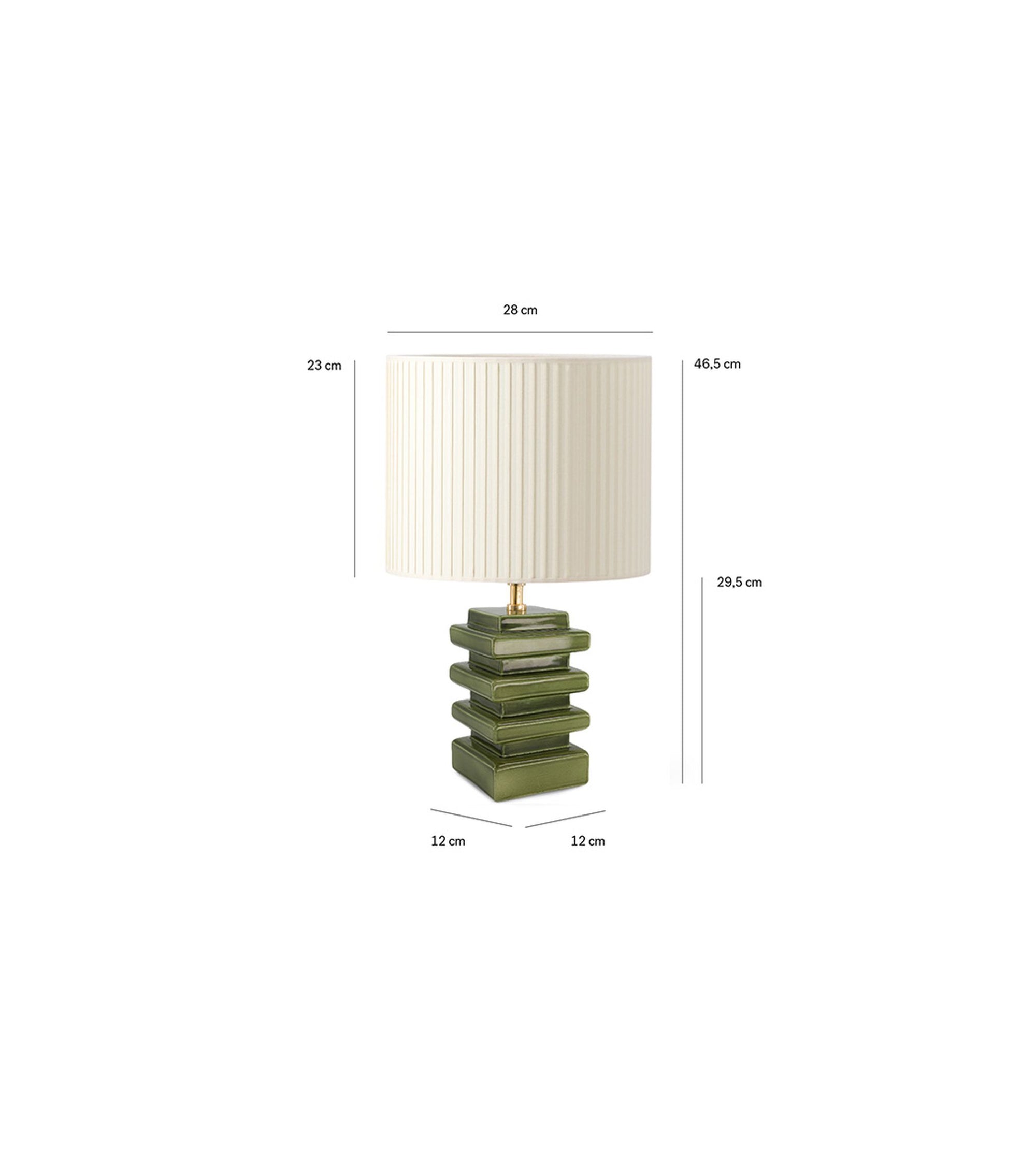 Lampe à poser Marta - Vert