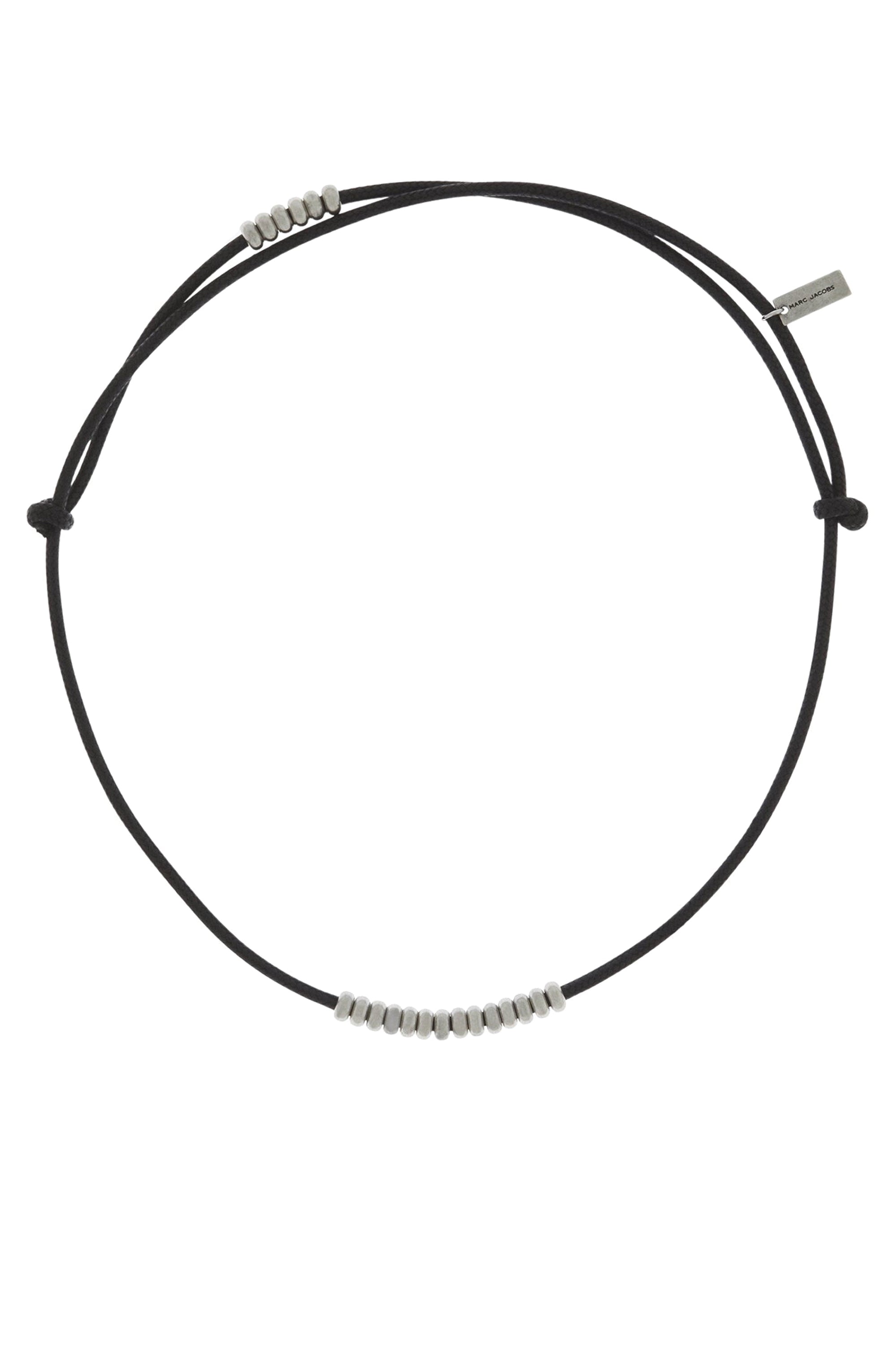 Collier ras de cou en velours et laiton - Silver
