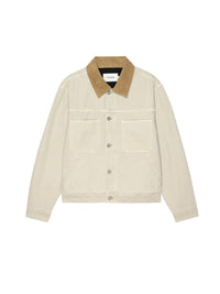 CANVAS UTILITY JACKETBEACH SAND