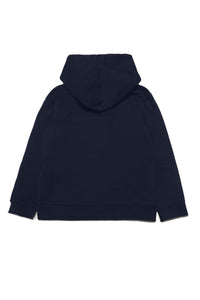 Sweat à capuche avec logo - Blue Navy
