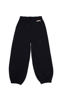Pantalon de survêtement à taille élastiquée - Black
