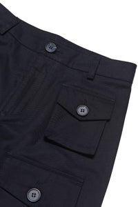 Trousers with pockets - Blue Navy