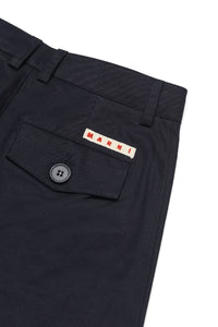 Trousers with pockets - Blue Navy