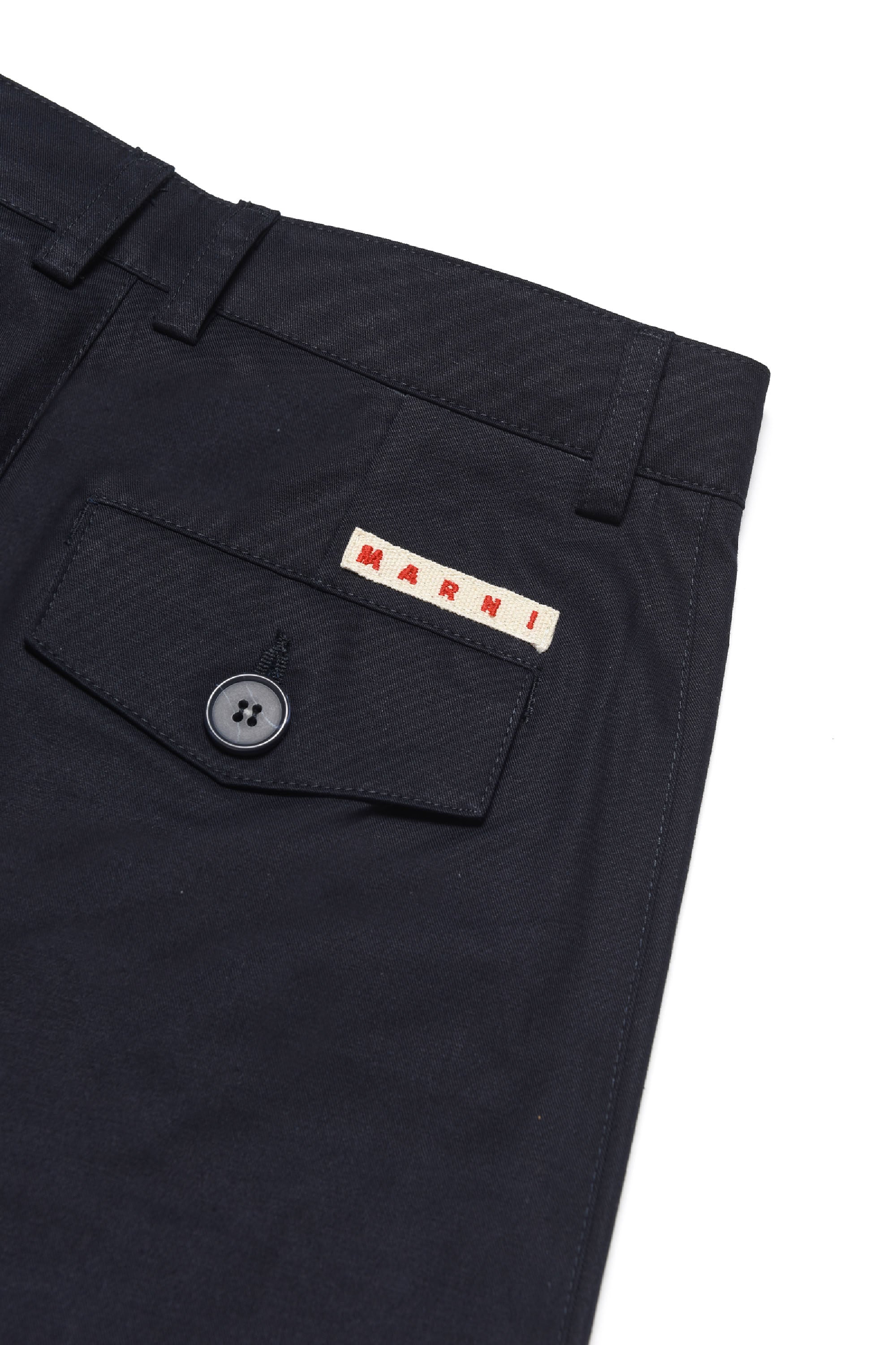 Trousers with pockets - Blue Navy