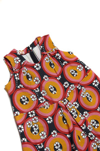 Print dress - Black