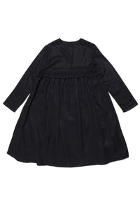 Robe à broderie - Black