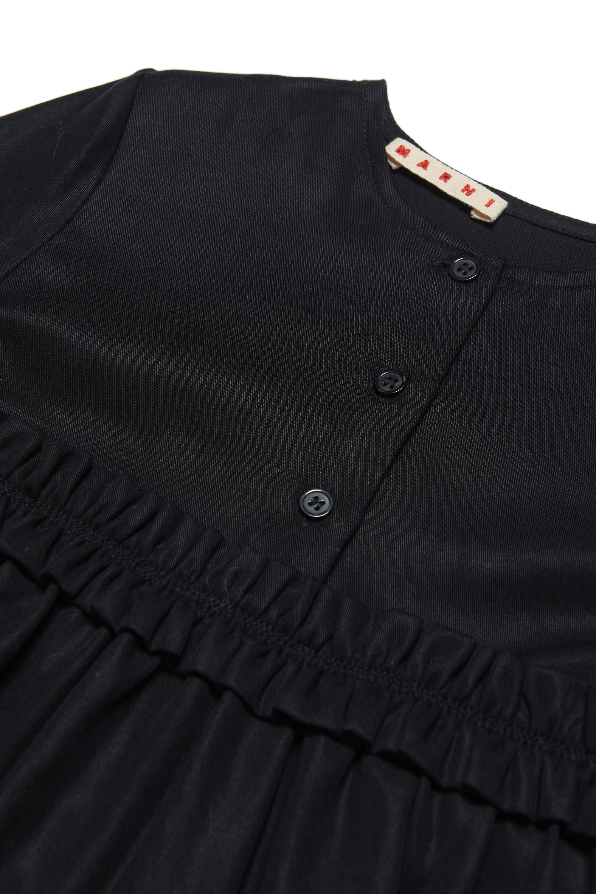Robe à broderie - Black
