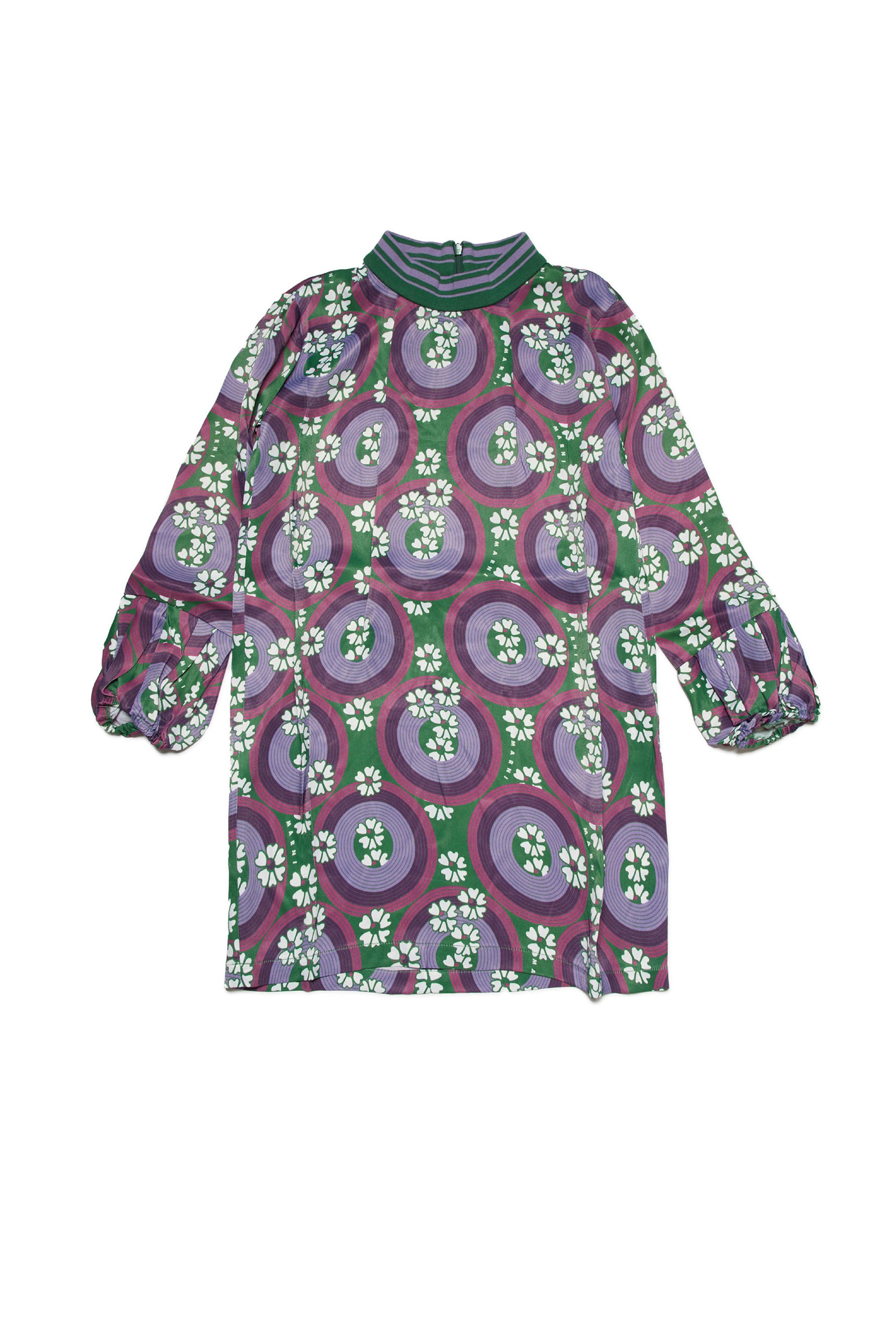 Robe à impression - Grass Green