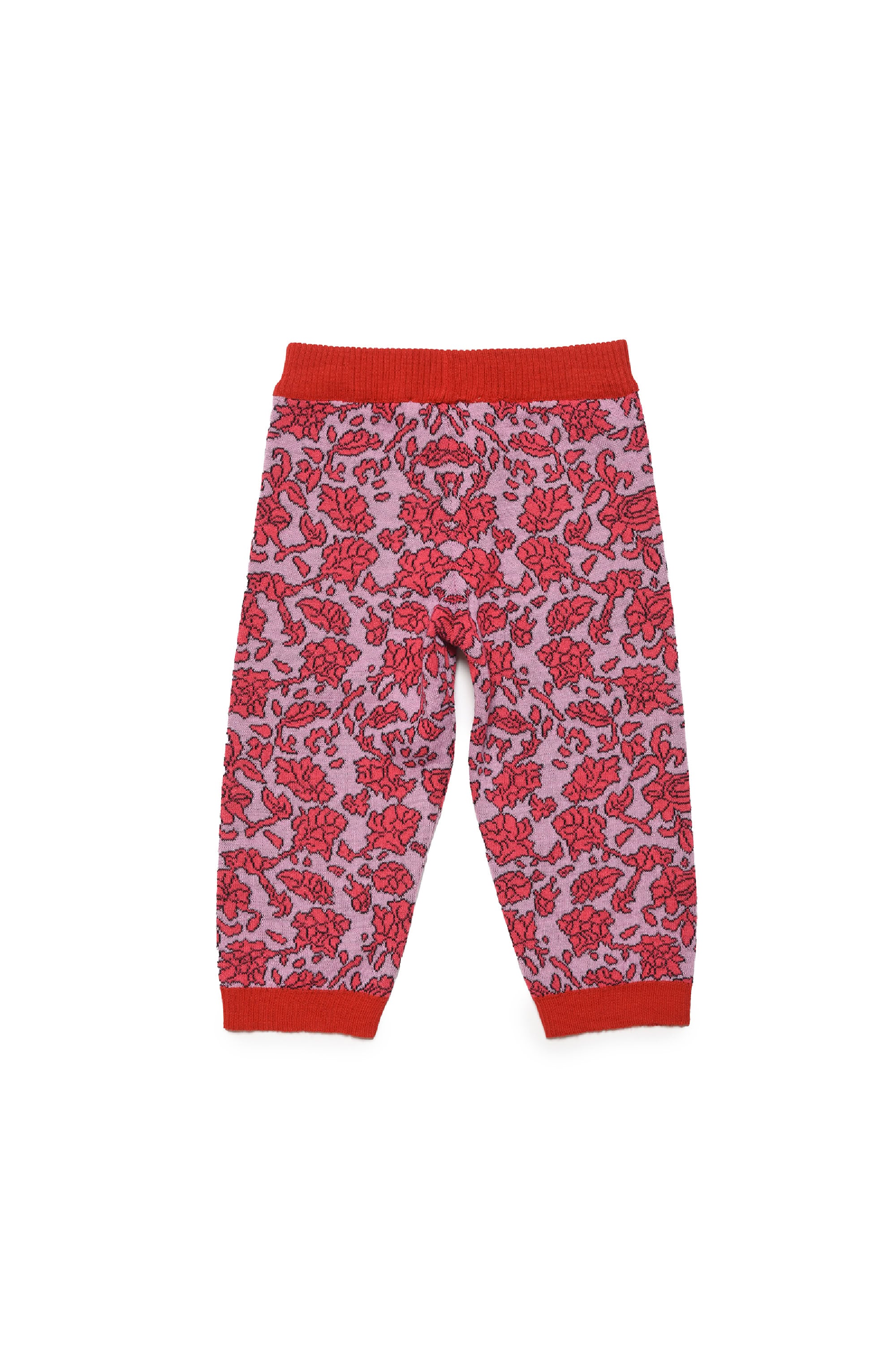 Pantalon de survêtement à imprimé jacquard en laine - Fairy Tail Pink
