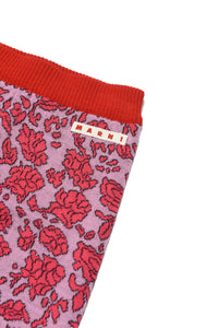 Pantalon de survêtement à imprimé jacquard en laine - Fairy Tail Pink