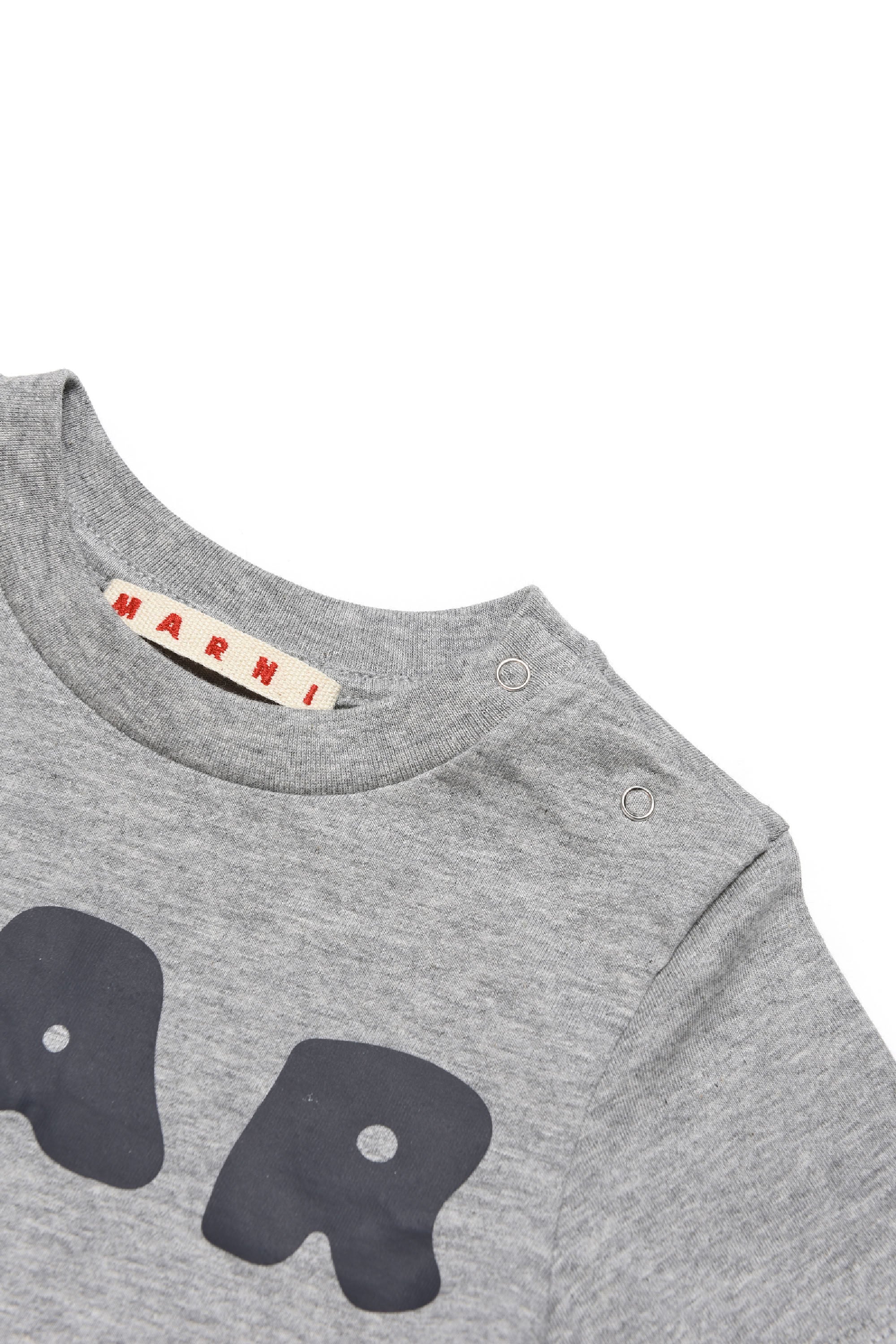 T-shirt avec logo - Inox Gray Melange