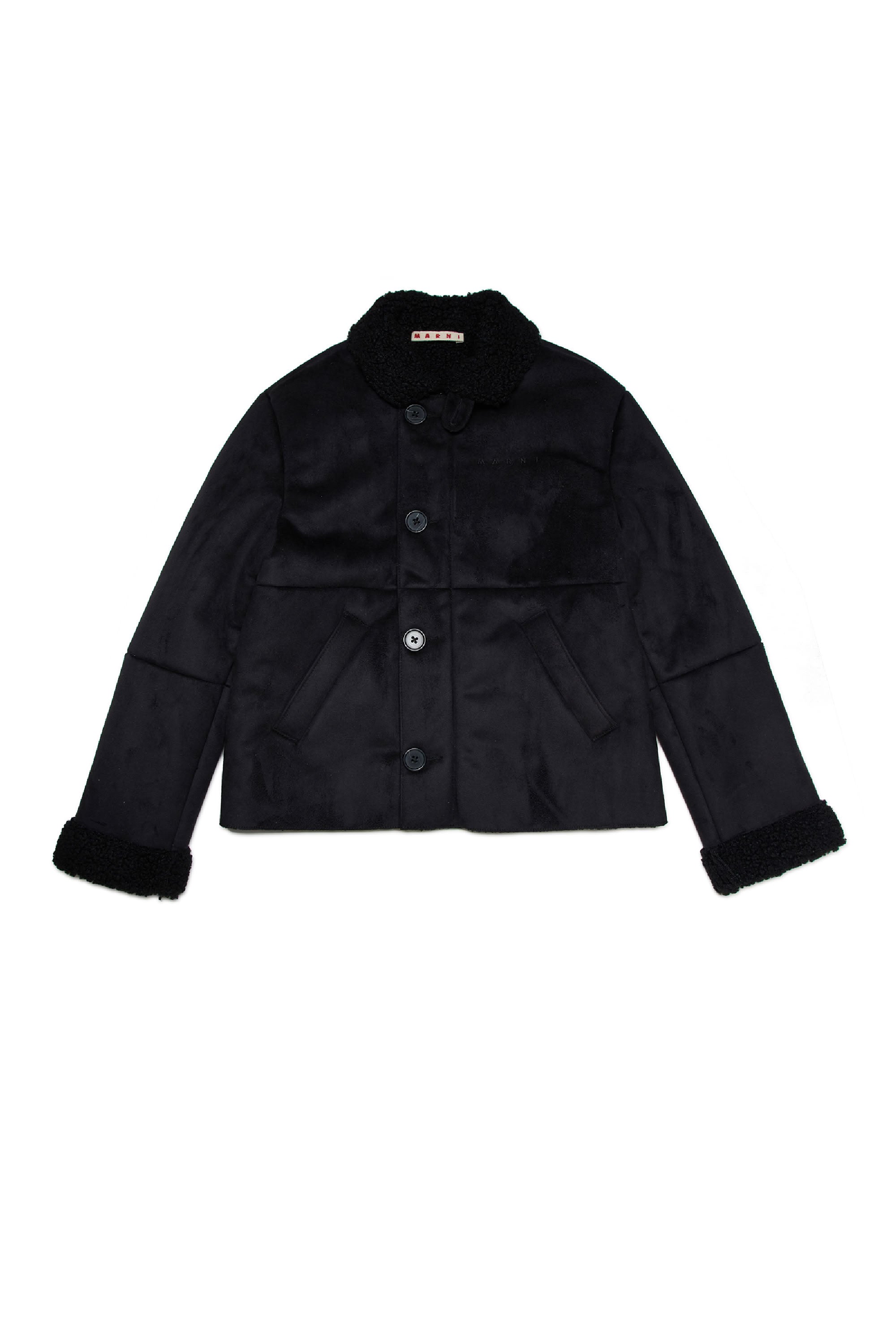 Button-down jacket - Black